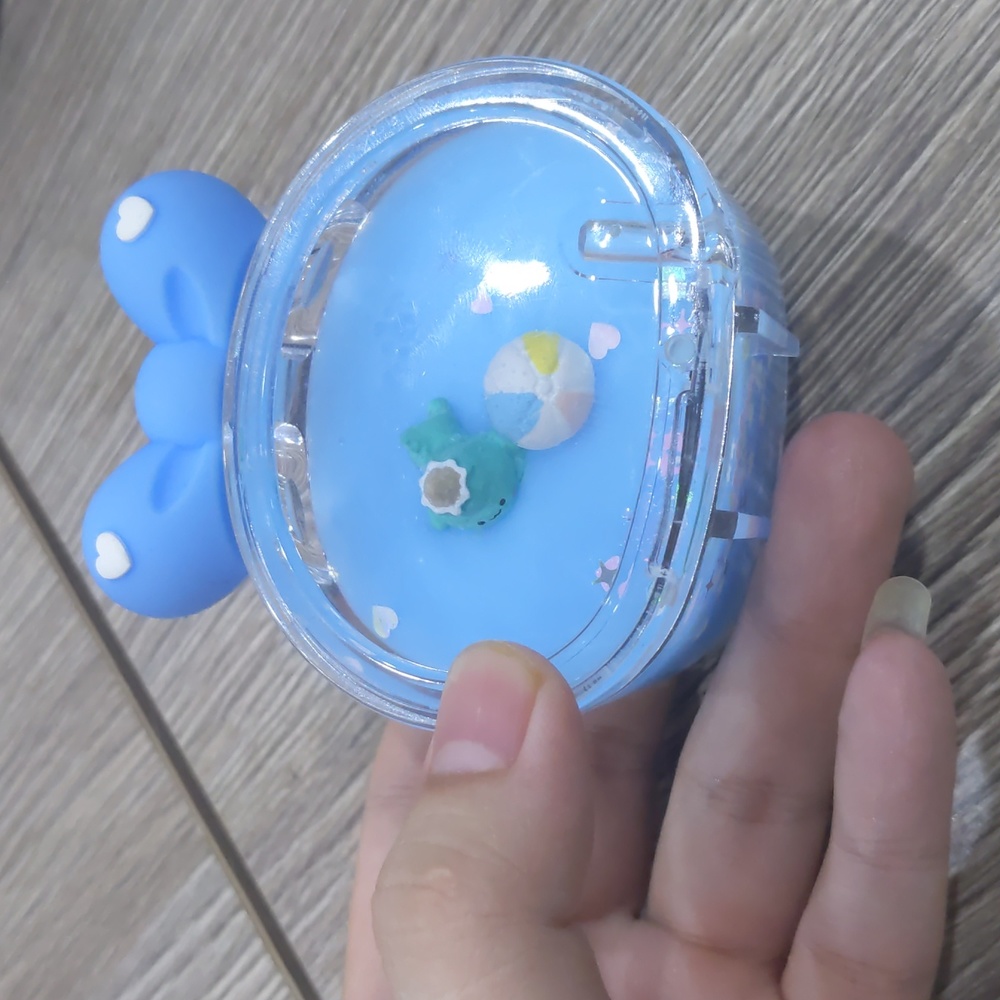 Desk decoration - blue sea
